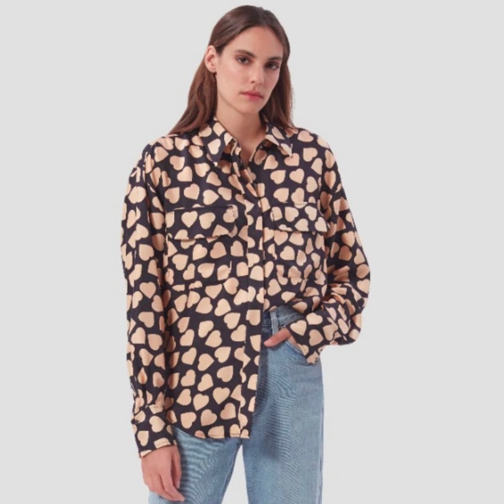 NWT Equipment Melanni Silk Shirt